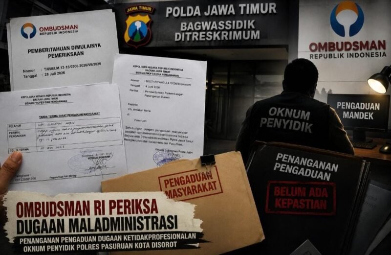FOTO: Ombudsman RI Periksa Dugaan Maladministrasi Pengaduan di Bagwassidik Polda Jatim