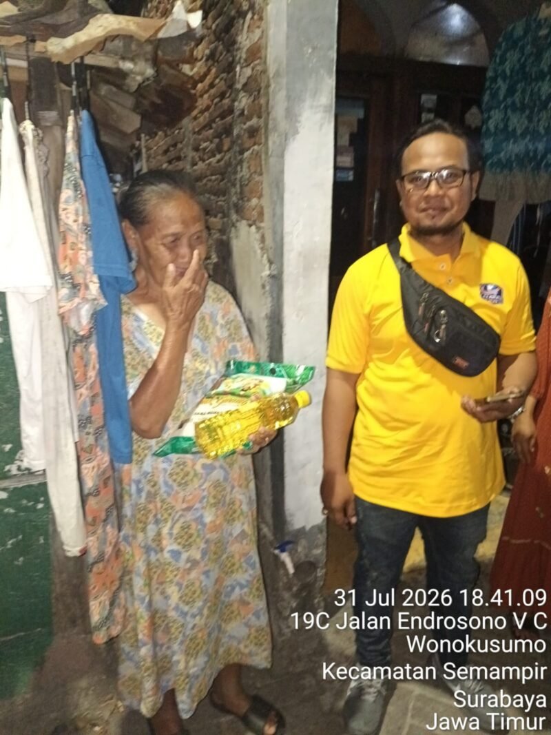 Tebar Kebaikan di Jum'at Berkah, SINTORANEWS Dan ALDERANEWS Salurkan Sembako