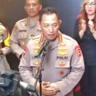 Foto: Kapolri Jenderal Pol. Listyo Sigit Prabowo, empat Komisaris Besar Polisi (Kombes Pol) mendapat promosi jabatan di lingkungan Lembaga Pendidikan dan Pelatihan (Lemdiklat) Polri sekaligus diproyeksikan menyandang pangkat Brigadir Jenderal Polisi (Brigjen Pol).