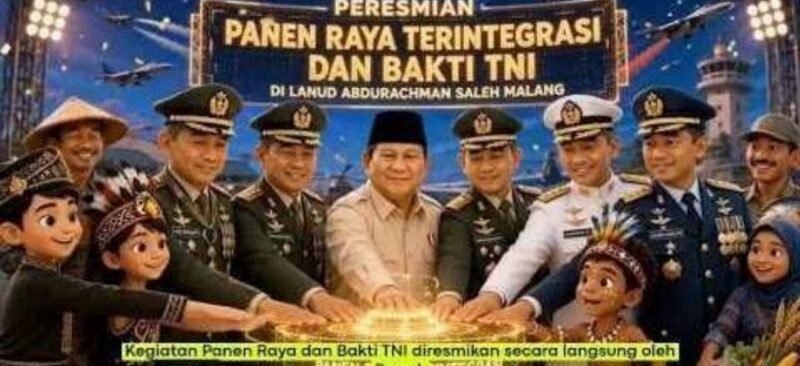 Bakti TNI Warnai Hari Bakti TNI AU ke-79, Lanud Abdulrachman Saleh Perkuat Kepedulian kepada Masyarakat Foto: TargetNews.ID