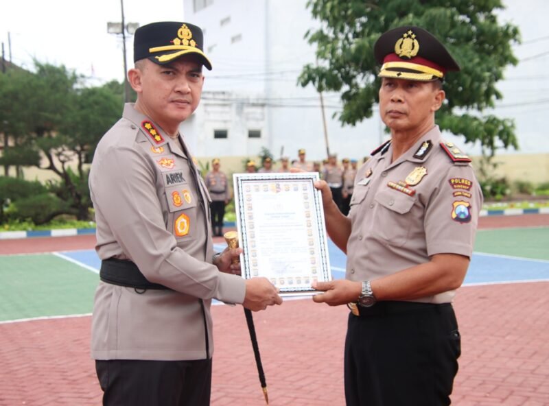FOTO: Momen Pengabdian, Polresta Sumenep Gelar Purna Tugas Korp Raport