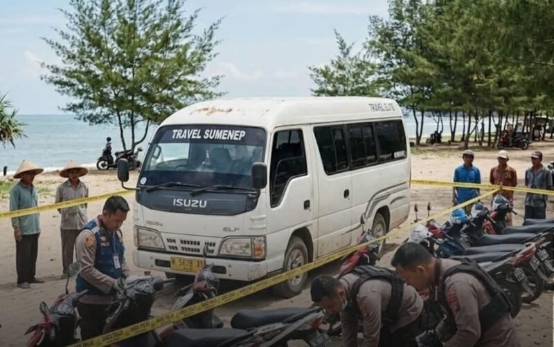 FOTO: Maling Sepeda Motor di Pantai Lombang, Pemuda Asal Sumenep Dibekuk Satreskrim Polres Sumenep