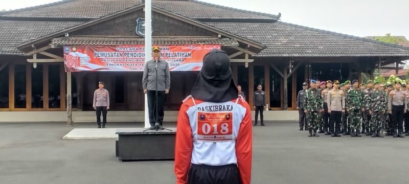 FOTO: Pemusatan Diklat Paskibraka Kota Tegal Resmi Dimulai, Sekda: Paskibra Bukan hanya Pengibar tetapi Teladan