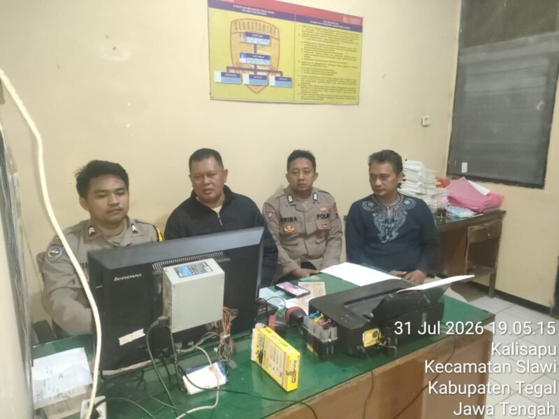 Foto: Polsek Kramat jemput dan serahkan kembali anak yang sempat meninggalkan rumah kepada orang tuanya