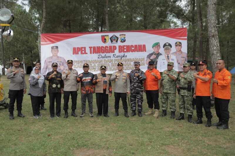 FOTO: Polres Blitar Siapkan Personel Tanggap Bencana Cegah dan Tangani Karhutla