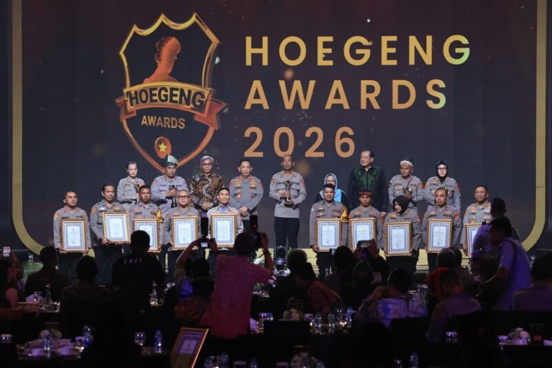 FOTO: Polisi Tapal Batas, Pedalaman Hoegeng Awards 2026 Diraih Iptu Motalip Litiloly, Pengabdian Humanis