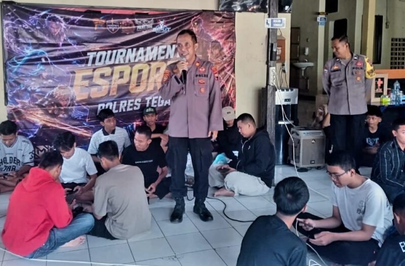 Foto: Turnamen Esports Polres Tegal Jadi Wadah Sportivitas Dan Edukasi Kamtibmas