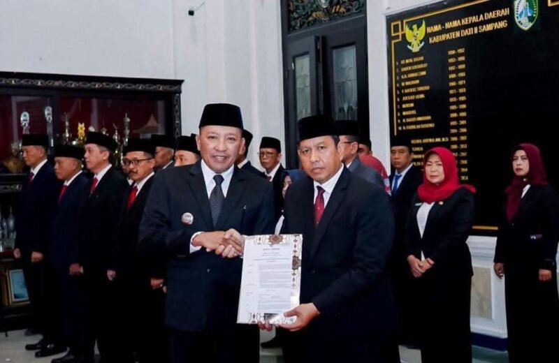 FOTO: Faisol Ansori Resmi Dilantik Jadi Pj Sekda Sampang