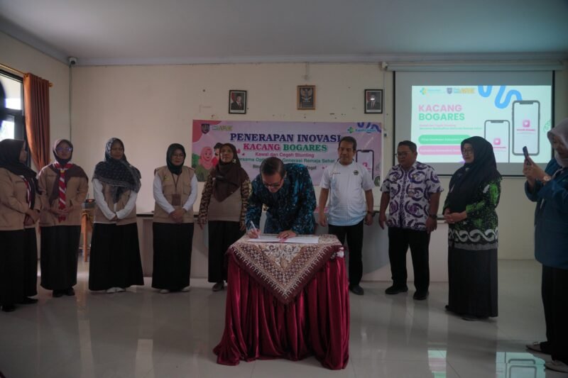 Foto: KACANG BOGARES, Inovasi Dinkes Kabupaten Tegal Kawal Kesehatan Remaja Putri Cegah Stunting