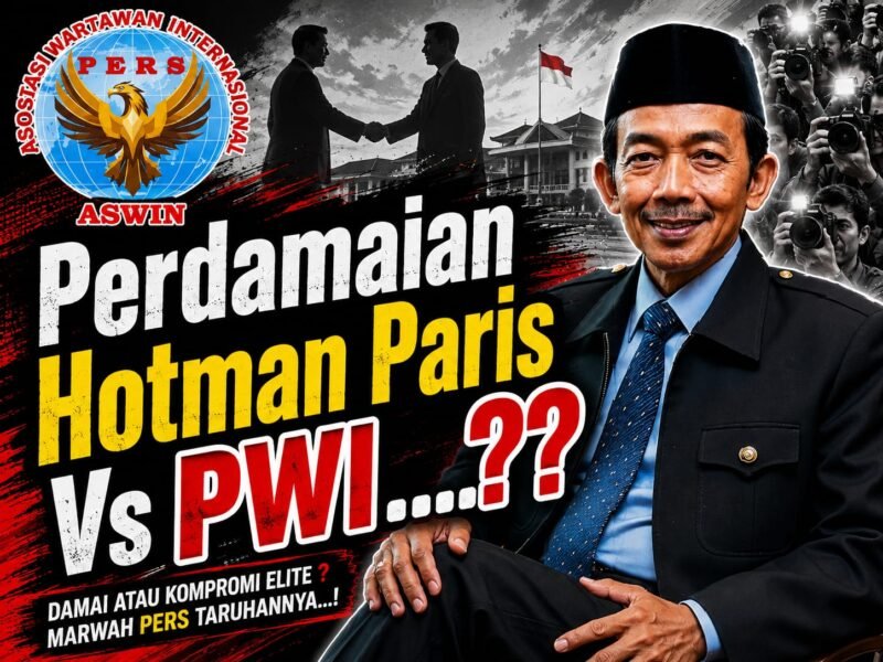 Perdamaian Hotman Paris vs PWI: Ketika Marwah Pers Dijual Murah di Meja Kekuasaan
Oleh: Aceng Syamsul Hadie (ASH)