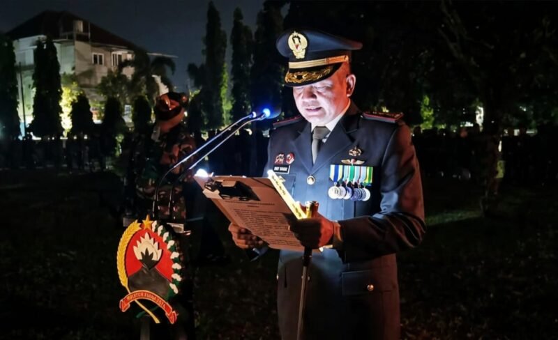 Danrem Wijayakusuma Pimpin AKRS, Kenang Jasa Pahlawan di TMP Tanjung Nirwana