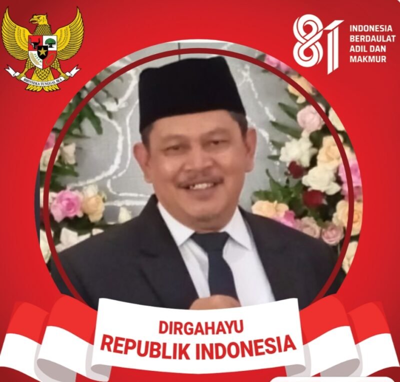 Kepala Dinas Perhubungan Batu Drs. Susetya Herawan, Beserta Seluruh Staf dan Jajaran. Mengucapkan Selamat HUT RI Ke-81 - 2026.