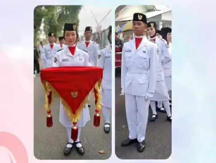 Upacara Siswa MAN 6 Jombang, Hut Ke-81 RI Disiplin Tanggung Jawab