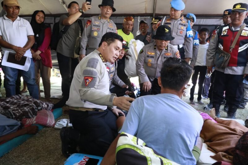 Astamaops Polri Cek Posko Gempa NTT Dukungan SAR Layanan Medis