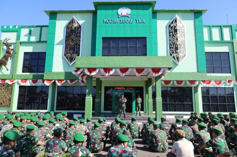 Moment Jam Komandan, Dandim 1009/Tanah Laut Sampaikan 5 Pilar Berkendaraan Dari Aspers Kasad