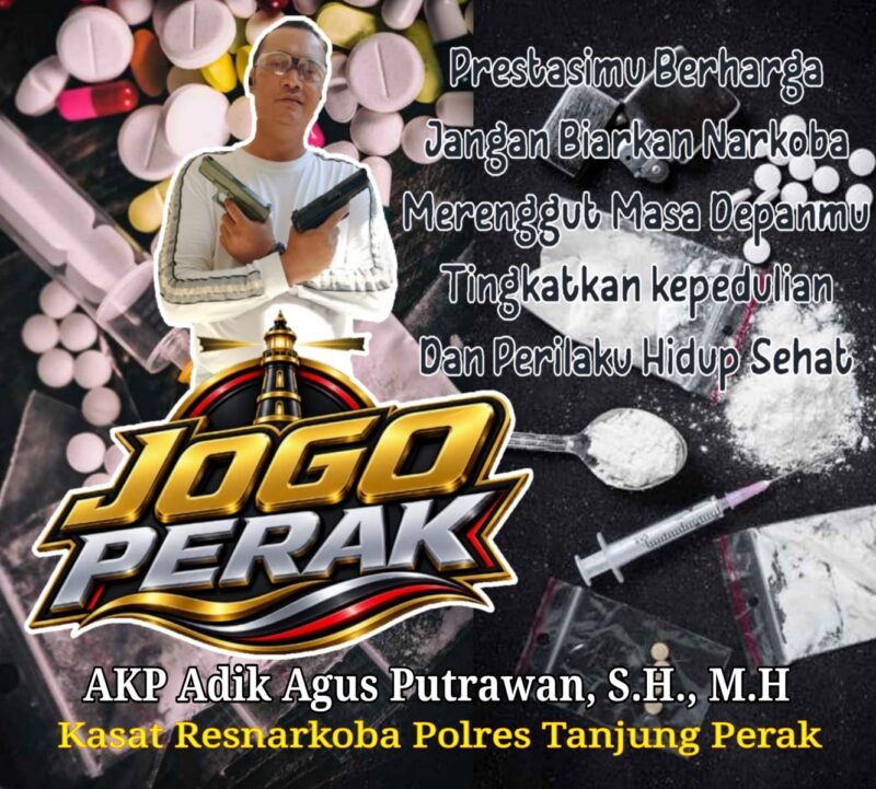 KASAT RESNARKOBA POLRES TANJUNG PERAK TEGASKAN KOMITMEN 