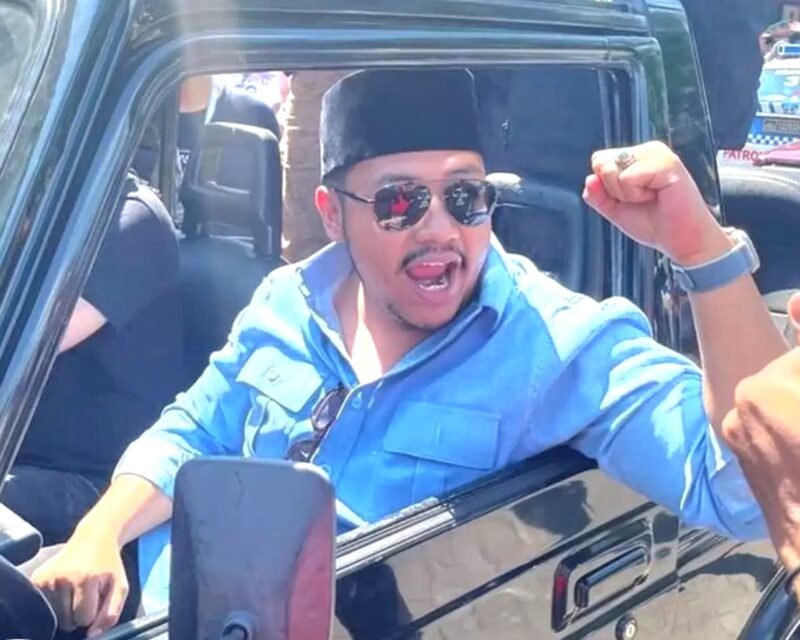 Anggota DPR RI Fraksi Partai Gerindra Ma’ruf Mubarok alias Gus Mamak yang namanya dikaitkan dengan dugaan aktivitas pabrik rokok ilegal di Bululawang, Kabupaten Malan