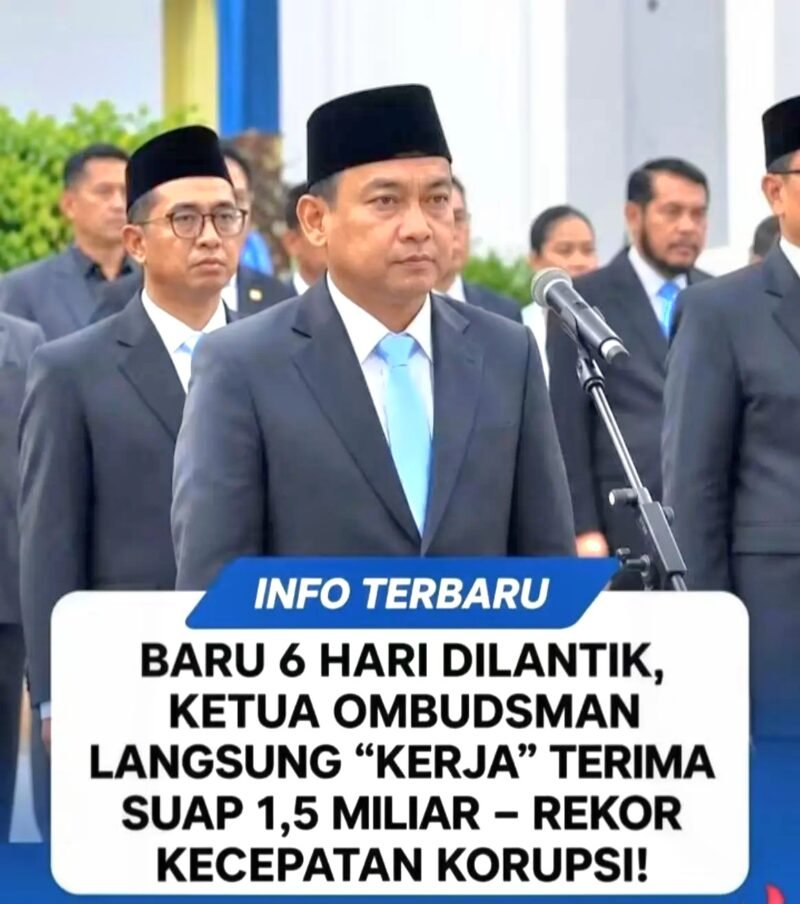 Foto: Ilustrasi Ketua lembaga pengawas saat menjalankan tugas. Dugaan kasus suap senilai Rp1,5 miliar kini menjadi sorotan publik dan memunculkan pertanyaan mengenai integritas serta komitmen terhadap sumpah jabatan.