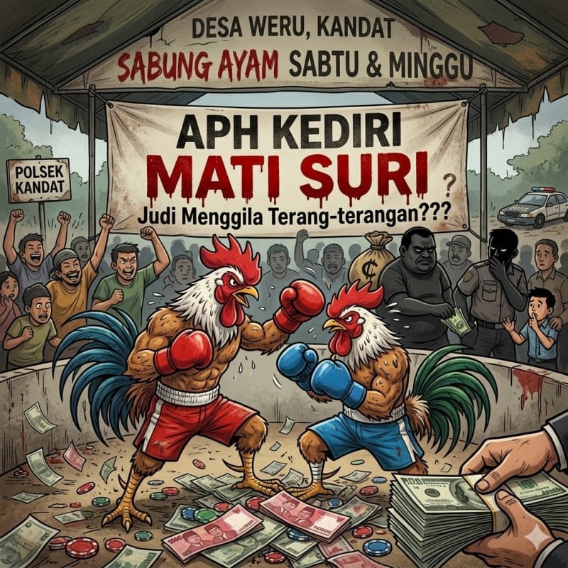 Judi Sabung Ayam Kinerja APH Mati Suri TARGETNEWS.ID/TOK/ISTIMEWAH