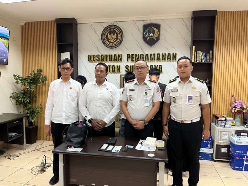 Ketelitian Petugas Rutan Surabaya Targetnews.id/istimewa