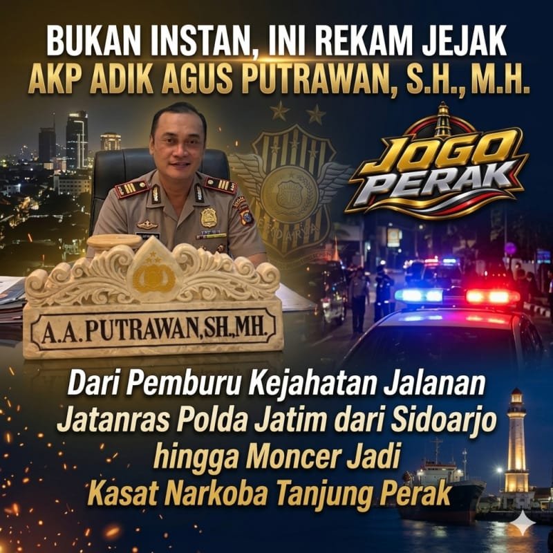 Bukan Instan, Rekam Jejak AKP Adik Agus Putrawan: Dari Pemburu Kejahatan Jalanan hingga Moncer di Tanjung Perak