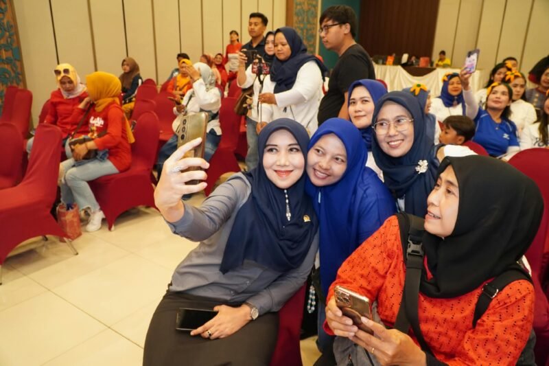 Aura Positif Ning Lia Warnai Kebersamaan Anak Spesial