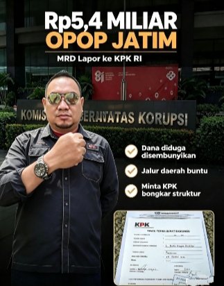 KPK Tindak Lanjuti Laporan OPOP Jatim