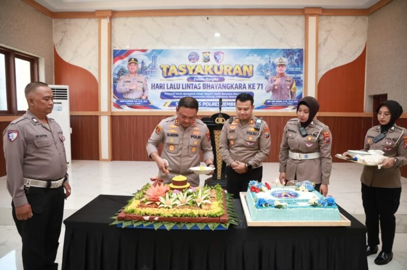 Hari Lalu Lintas Bhayangkara ke -71, Polres Jember