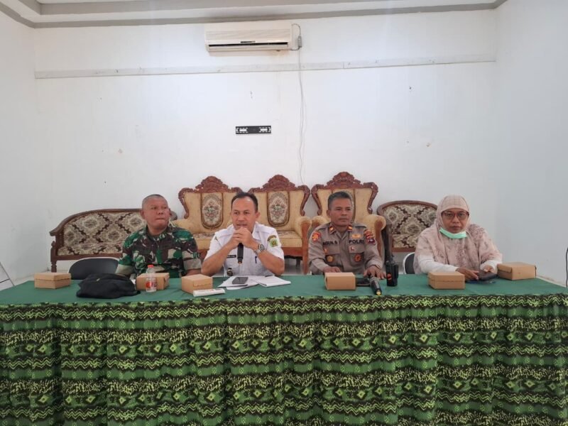 Rakor Lintas Sektor, Danramil Muara Uya-Jaro Tegaskan Komitmen Dukung Kondusivitas Wilayah