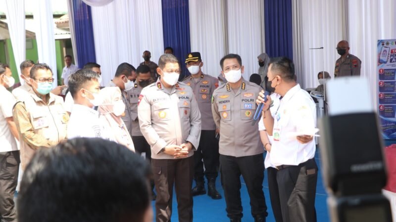 Perkuat Tracing TB Paru, Kapolda Jateng Tinjau Program TOSS TB Di Tegal
