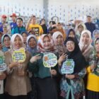 foto: Wakil Wali Kota Tegal Tazkiyyatul Muthmainnah membuka pelatihan pengolahan sampah “Dari Dapur ke Dompet” di Bank Sampah Mawar Biru, Kelurahan Kraton, Kota Tegal.