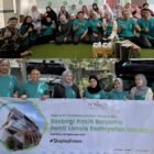 Foto ist: Jajaran Manajemen staf Karyawan Horison Trunojoyo Batu. Lakukan Bansos pada Panti Lansia Rodhiyatan  Mardhiyah Batu.