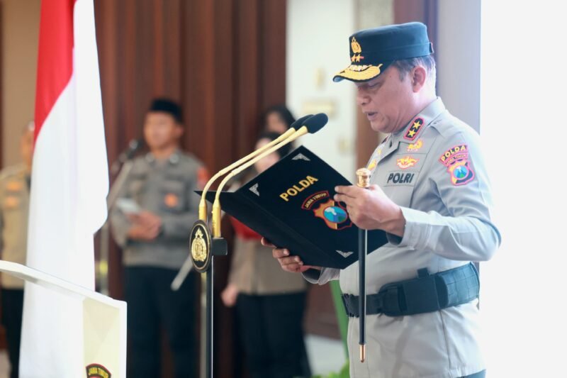 Kapolda Jatim Pimpin Sertijab Kabid TIK, Sejumlah Kapolres Baru
