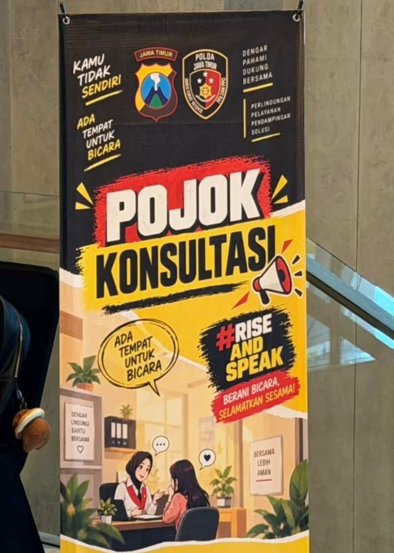 Pojok Konsultasi Polda Jatim, Ruang Terbuka Masyarakat untuk Berbicara dan Mendapatkan Solusi