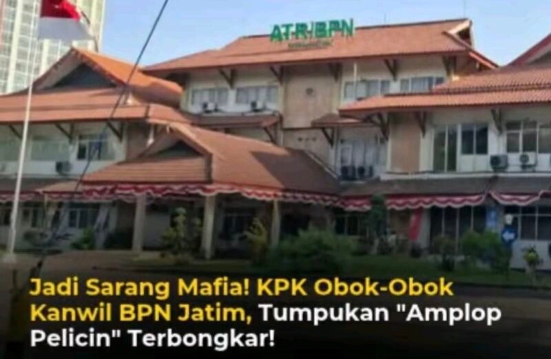 Penyidik KPK melakukan penggeledahan di Kantor Wilayah BPN Jawa Timur, Surabaya, Kamis (24/9/2026), dalam rangka penyidikan dugaan korupsi di lingkungan Kementerian ATR/BPN.
