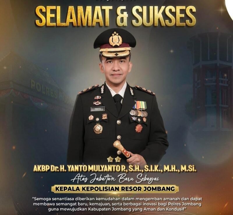 Polres Jombang, AKBP Yanto Mulyanto