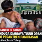 Santri 17 Tahun Diduga Dianiaya Tujuh Orang di Pesantren Pamekasan, Alami Patah Tulang