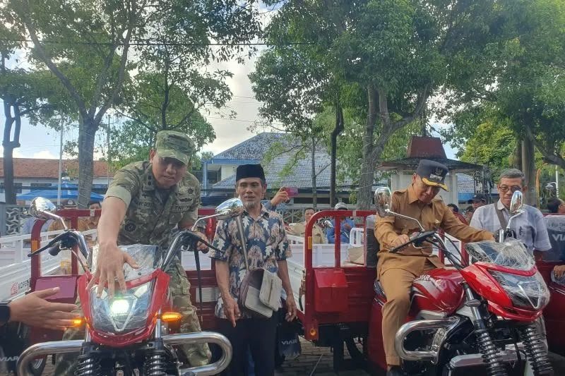Dandim 0807/Tulungagung Letkol Arh Hanny Galih Satrio bersama Pemkab Tulungagung membahas upaya percepatan pembangunan Gerai KDKMP yang terkendala ketersediaan lahan.