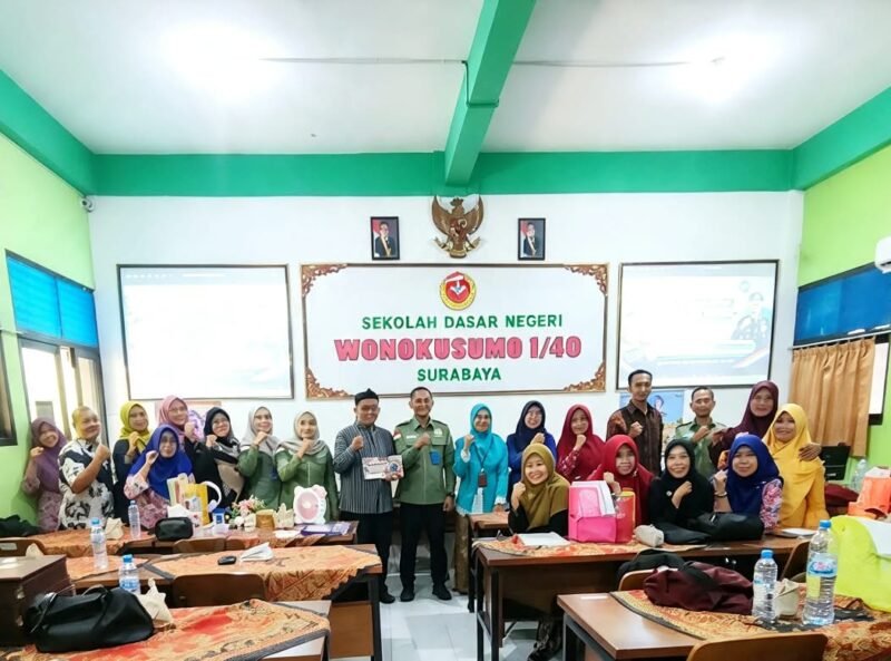 SDN Wonokusumo I/40 PANAH BERSINAR Edukasi Bahaya Narkoba, Dorong Program SALAM MANIS