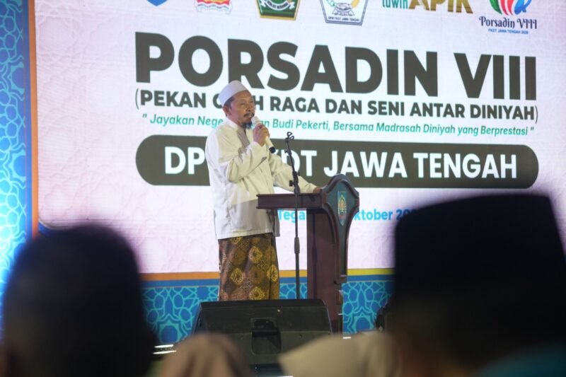 Tegal Juara Umum PORSADIN VIII Jawa Tengah 2026