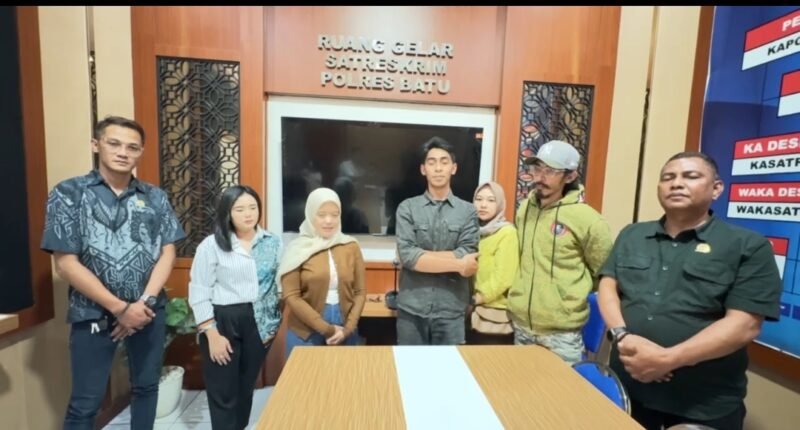 Foto : Kedua Warga Jln.Lesti Kota Batu berujung damai terkait Pencemaran nama baik