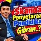 foto: Aceng Syamsul Hadie (ASH), Ketua Dewan Pembina Pusat ASWIN, menyoroti polemik penyetaraan pendidikan Wakil Presiden Gibran Rakabuming Raka dan mendesak pemerintah membuka dokumen serta dasar hukum penyetaraan secara transparan.