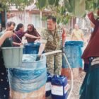Sinergi Kodim 1008/Tabalong, BPBD dan Pertamina EP Tanjung Salurkan Enam Tangki Air Bersih untuk Warga Walangkir