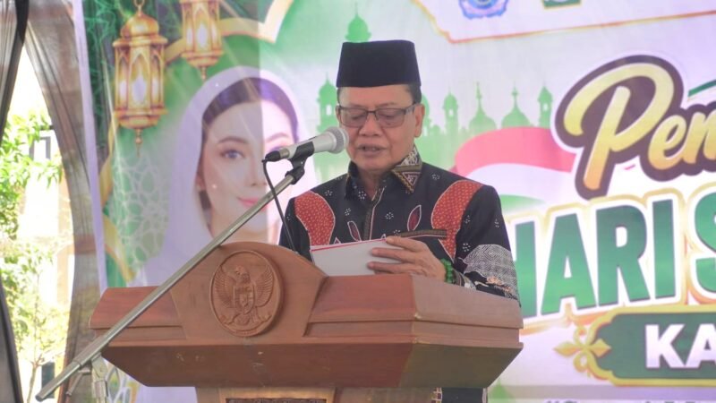 Wakil Bupati Brebes Wurja membuka Festival Hari Santri Nasional Tingkat Kabupaten Brebes 2026 di Pondok Pesantren Nurul Hayyah, Desa Bulakelor, Kecamatan Ketanggungan, Sabtu (17/10/2026).