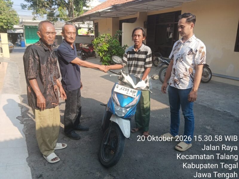 Polsek Talang Selesaikan Perselisihan Penggelapan Sepeda Motor Melalui Problem Solving