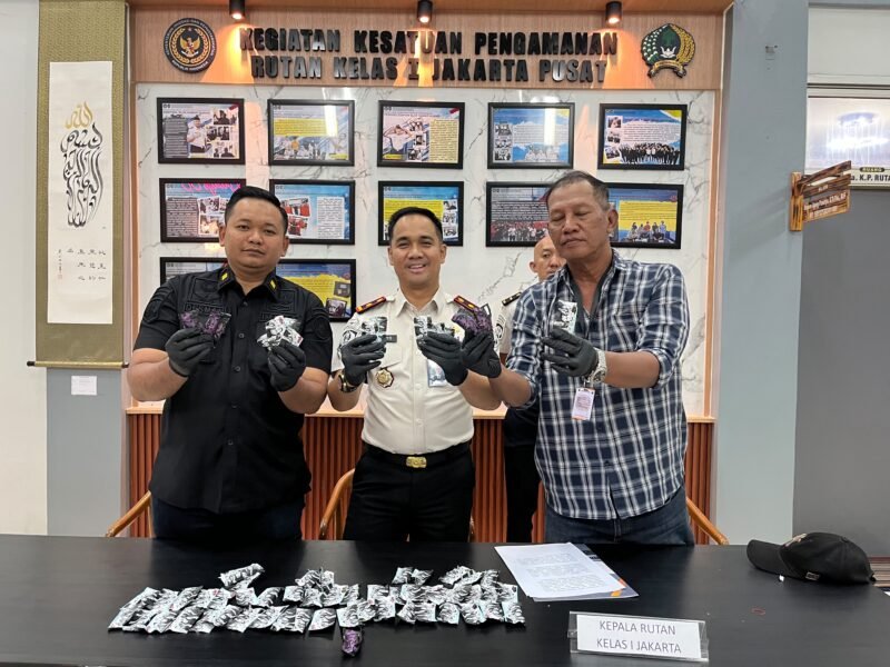 Petugas Rutan Jakarta Pusat Gagalkan Penyelundupan Barang Terlarang Dduga ETOMIDATE