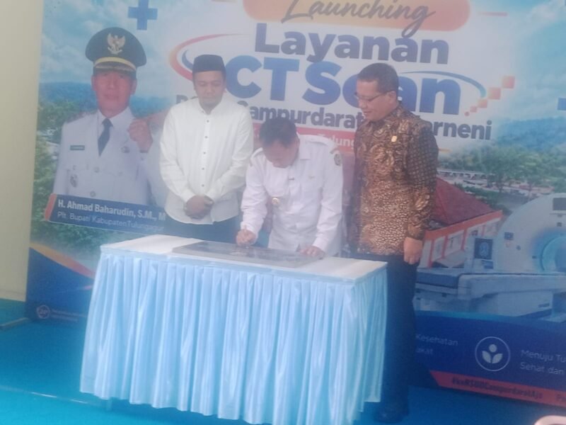 Resmikan CT Scan RSUD Campurdarat, Plt Bupati Tulungagung Minta Layanan Makin Cepat dan tepat