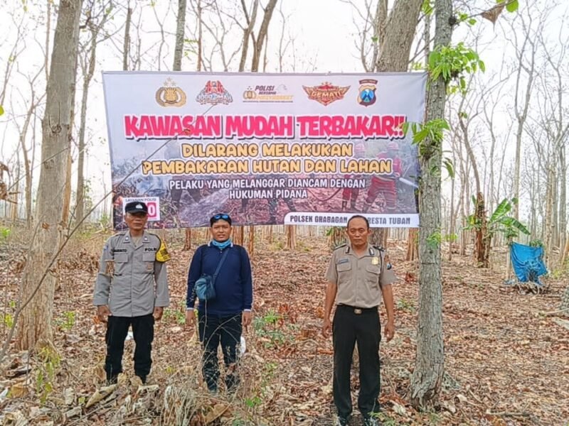 Patroli Bersama Polsek Grabagan Dan jajaran Kph, cegah Pembakaran Hutan Dan Curyuti Di Musim Kemarau