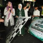Kibarkan Bendera Start, Ning Lia Lepas Ratusan Santri dalam Kirab Hari Santri 2026