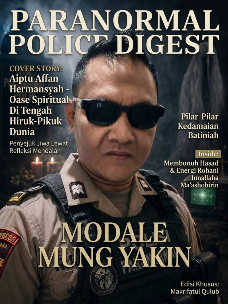 Pesan Sejuk Aiptu Affan Hermansyah Sentuh Hati Masyarakat Lewat Konsep